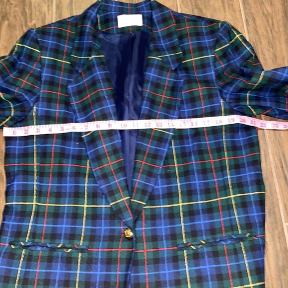 COPY - Pendleton vintage plaid blazer size 14 - Picture 3 of 8
